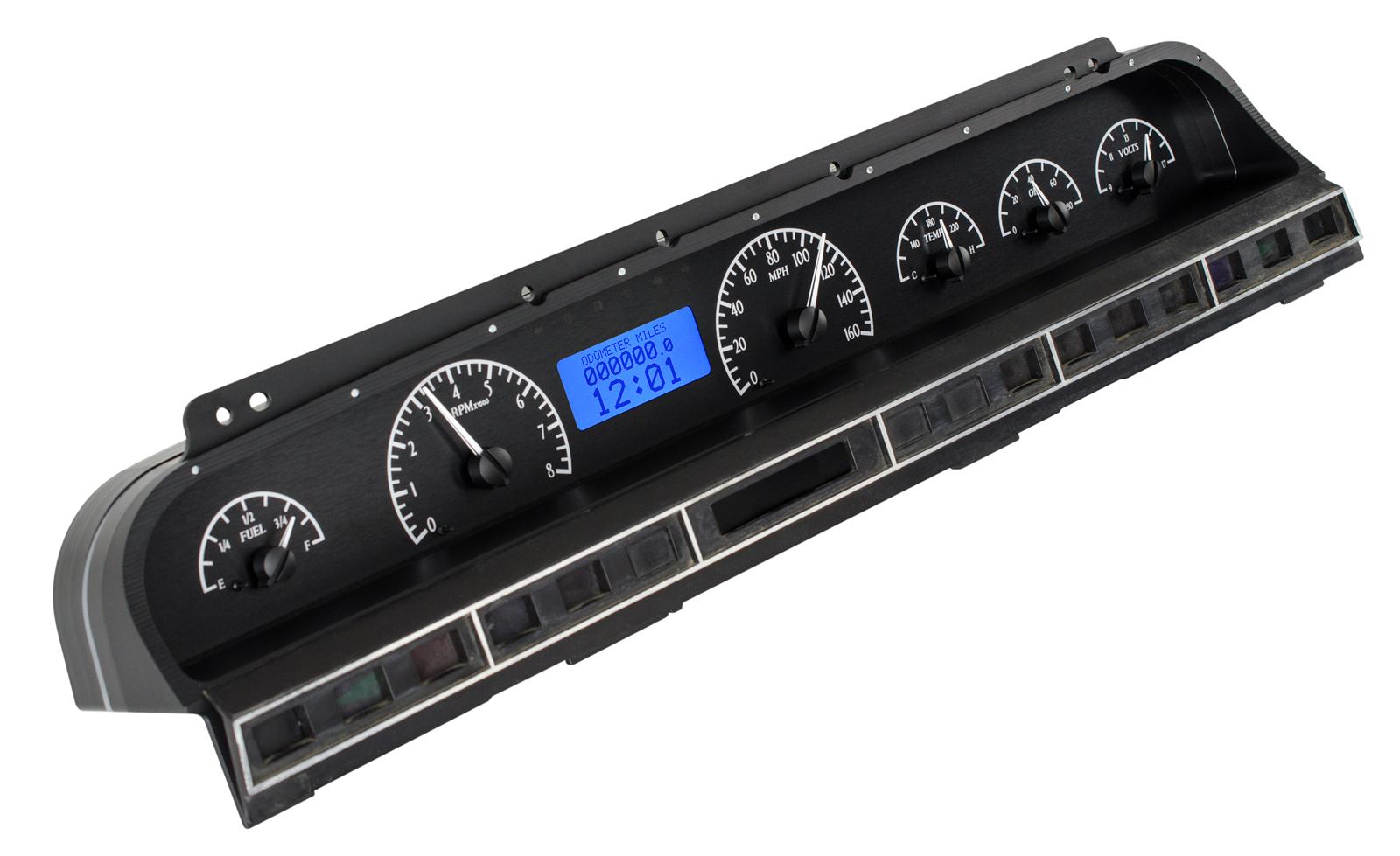 Dakota Digital VHX Series Direct-Fit Analog Gauge Systems VHX-69C-IMP-K-B