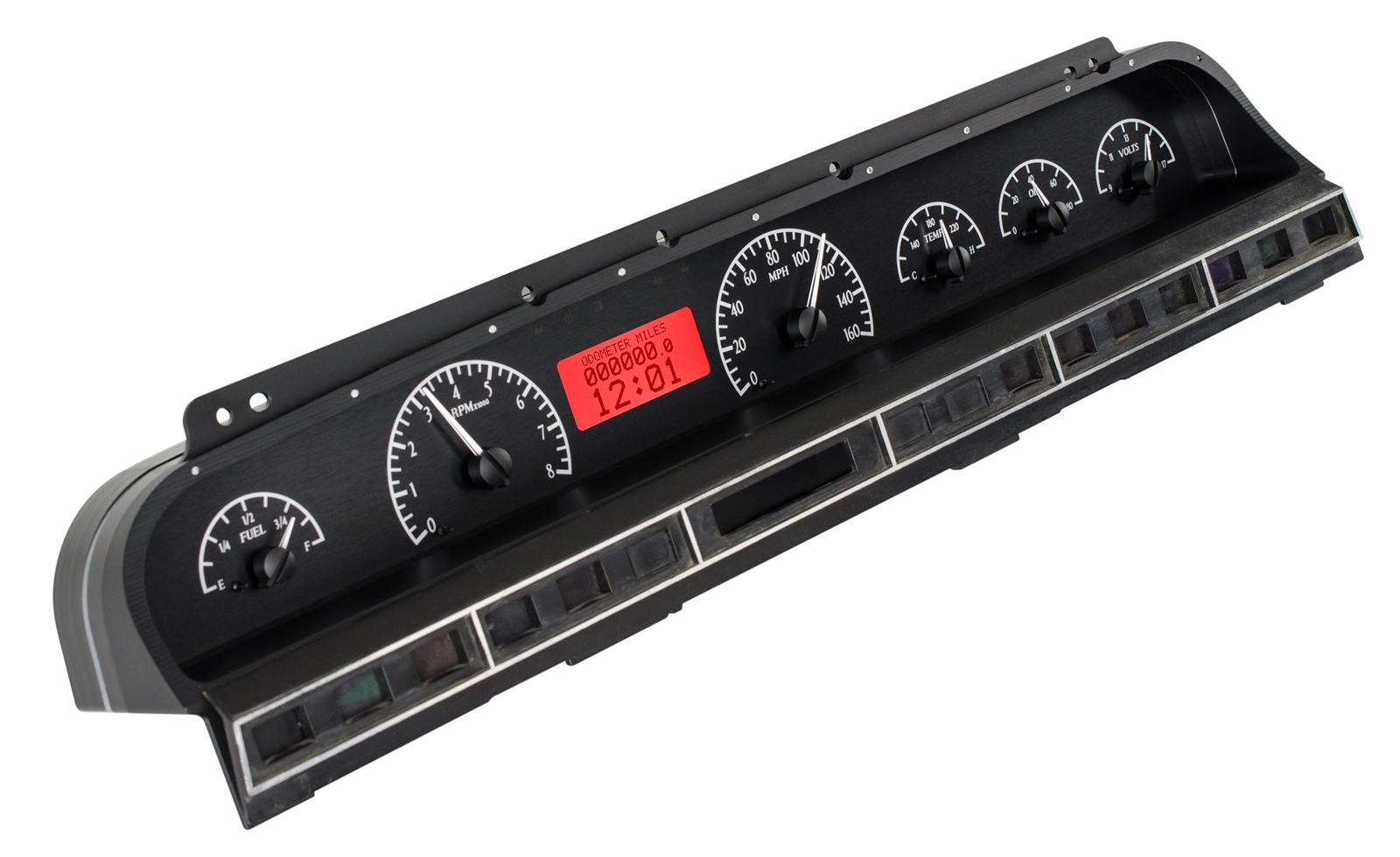 Dakota Digital VHX Series Direct-Fit Analog Gauge Systems VHX-69C-IMP-K-R