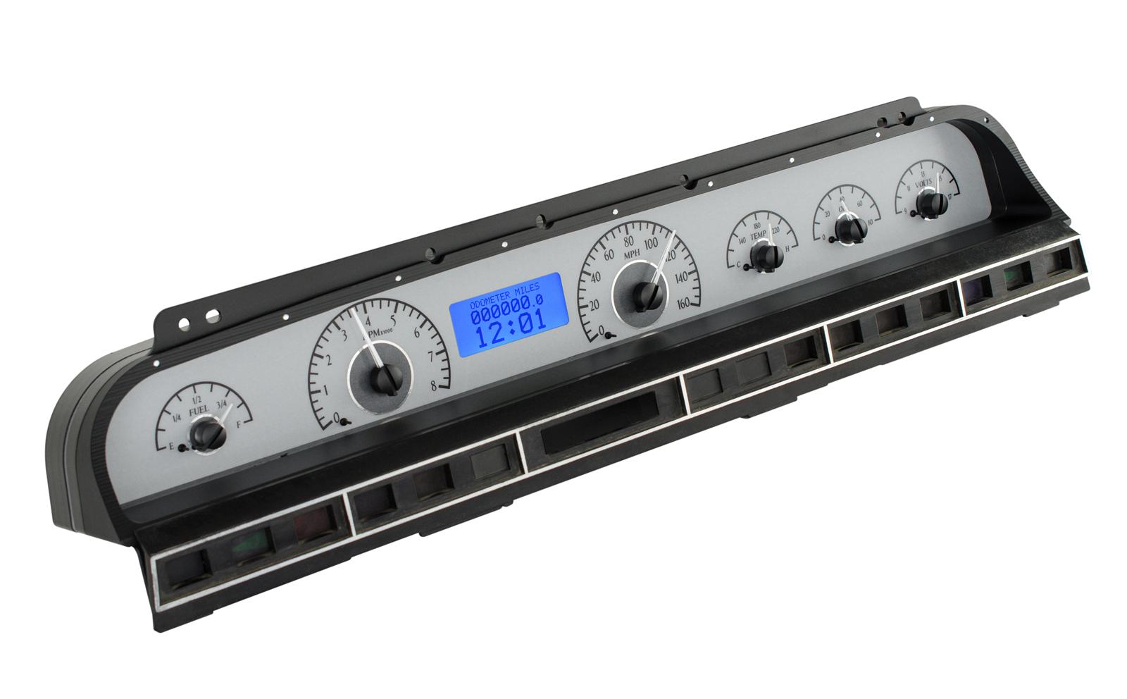 Dakota Digital VHX Series Direct-Fit Analog Gauge Systems VHX-69C-IMP-S-B