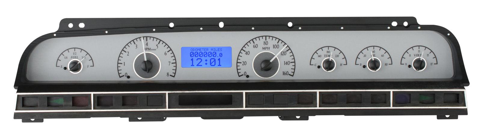 Dakota Digital VHX Series Direct-Fit Analog Gauge Systems VHX-69C-IMP-S-B