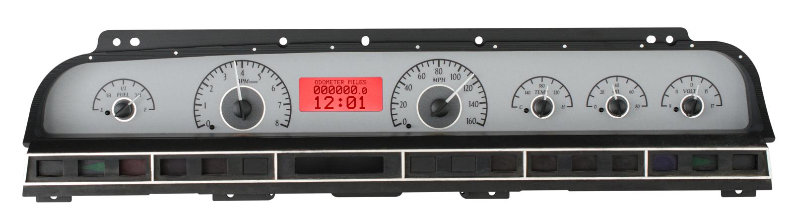 Dakota Digital VHX Series Direct-Fit Analog Gauge Systems VHX-69C-IMP-S-R