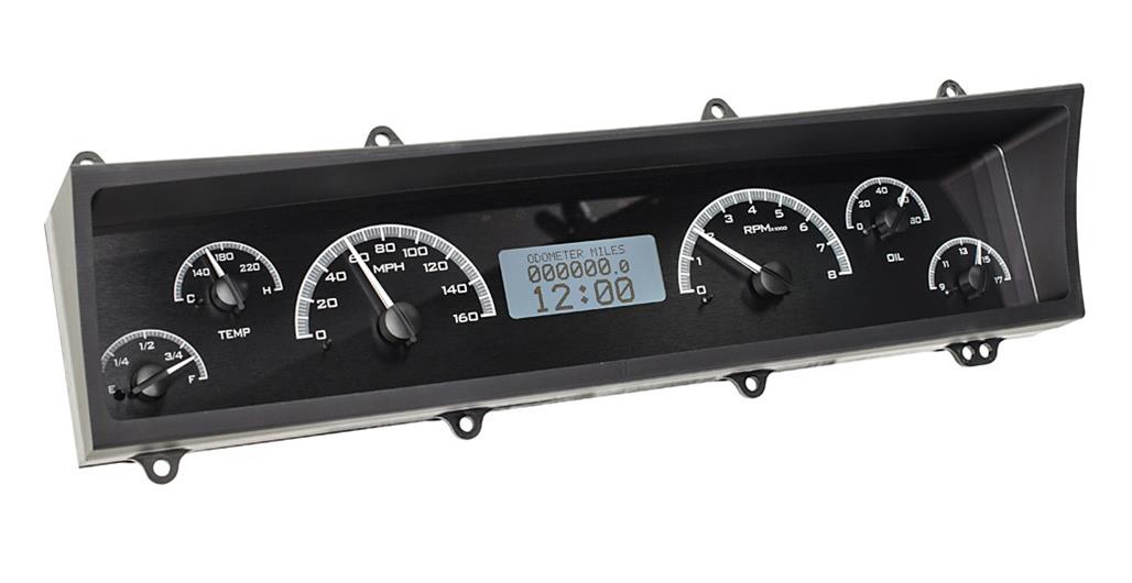 Dakota Digital VHX Series Direct-Fit Analog Gauge Systems VHX-69C-NOV-K-B