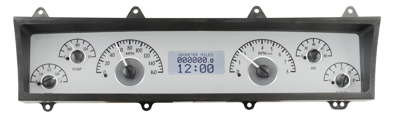 Dakota Digital VHX Series Direct-Fit Analog Gauge Systems VHX-69C-NOV-S-W