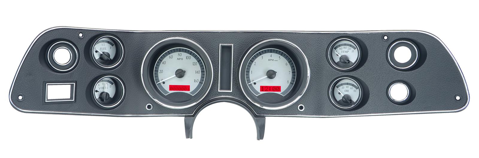 Dakota Digital VHX Series Direct-Fit Analog Gauge Systems VHX-70C-CAM-S-R