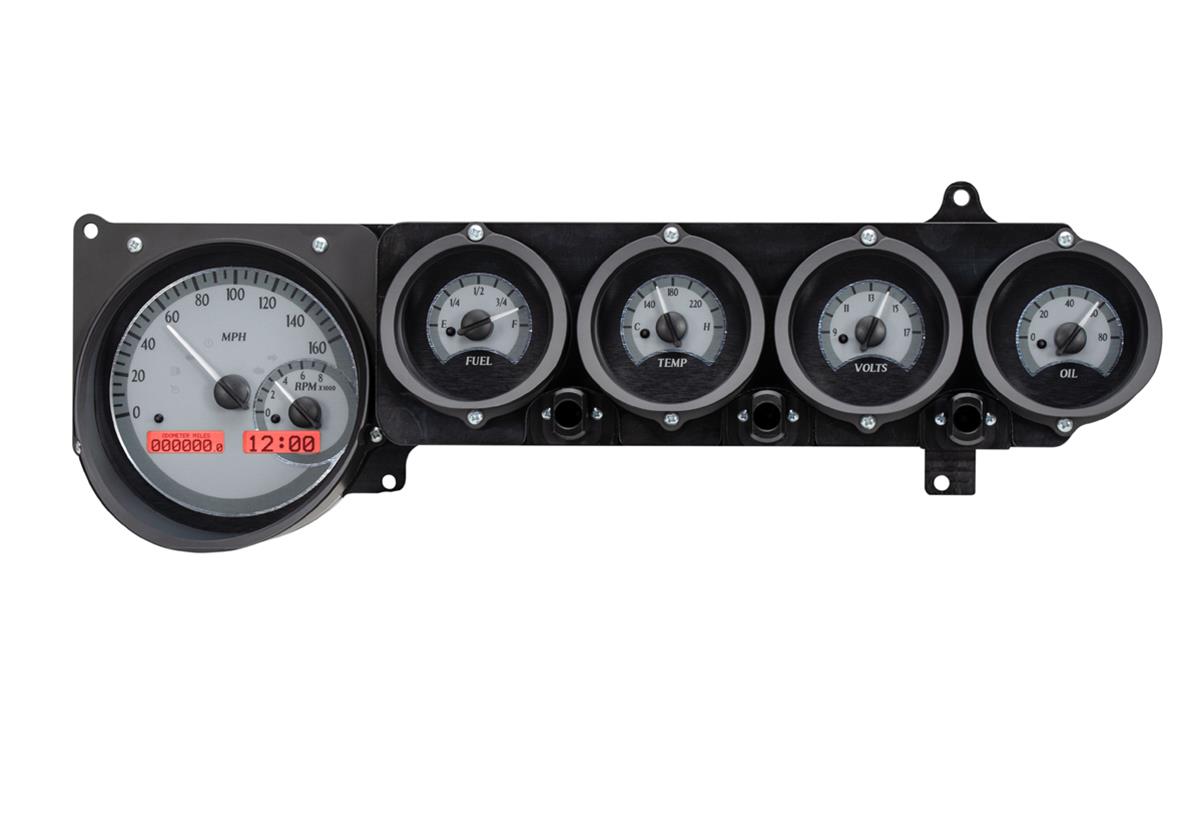 Dakota Digital VHX Series Direct-Fit Analog Gauge Systems VHX-70D-STD-S-R