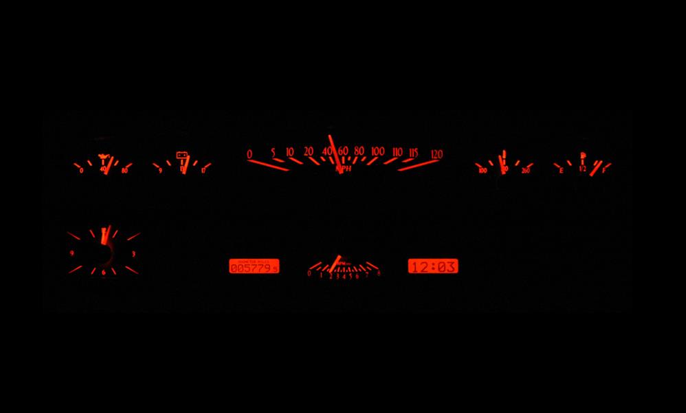 Dakota Digital Gauge Kits and Instrument Clusters VHX-70F-TOR-S-R