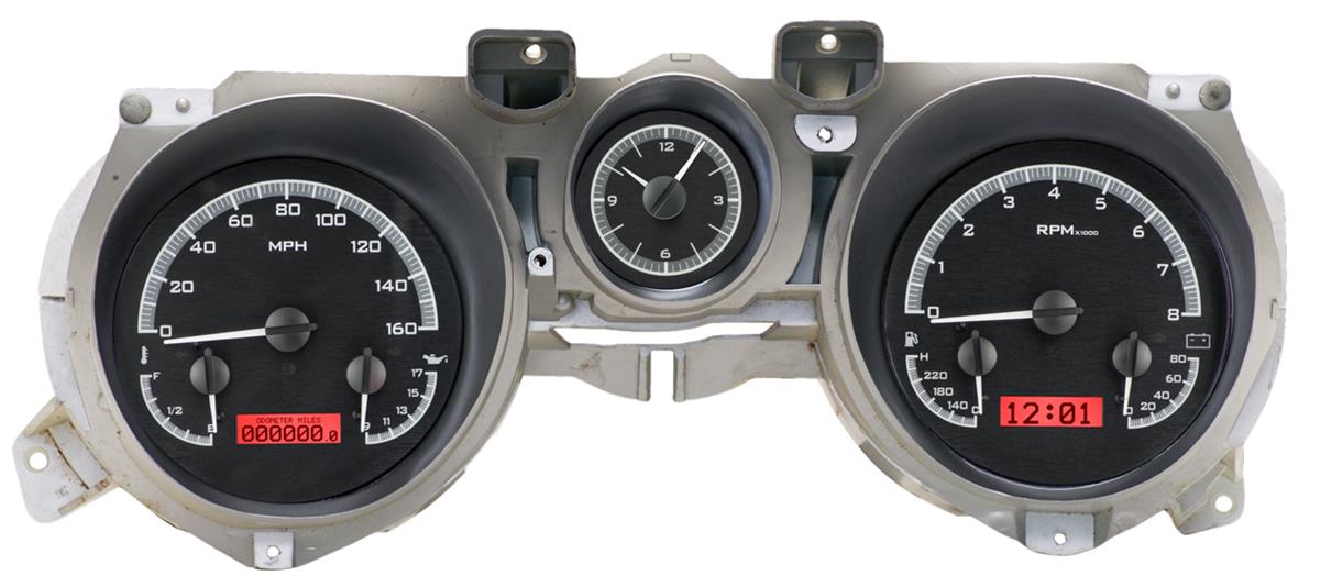 Dakota Digital VHX Series Direct-Fit Analog Gauge Systems VHX-71F-MUS-K-R