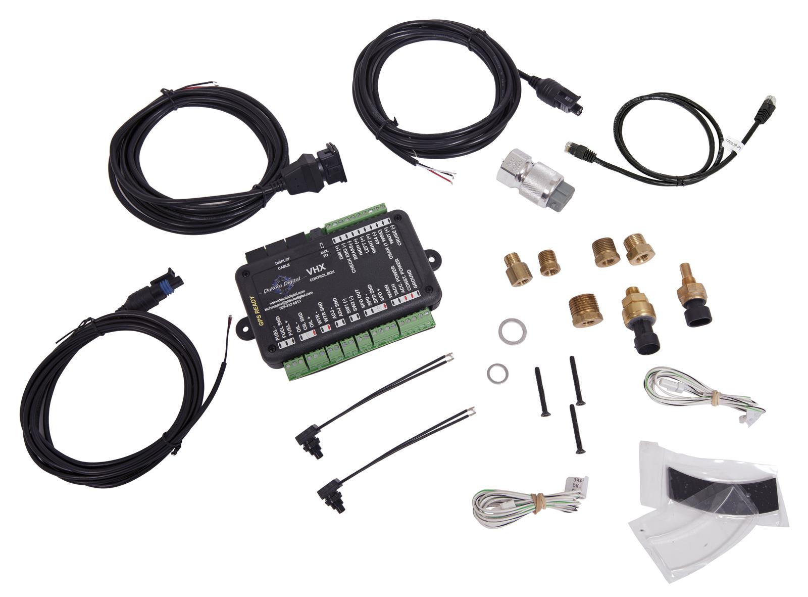 Dakota Digital VHX Series Direct-Fit Analog Gauge Systems VHX-73C-PU-K-B