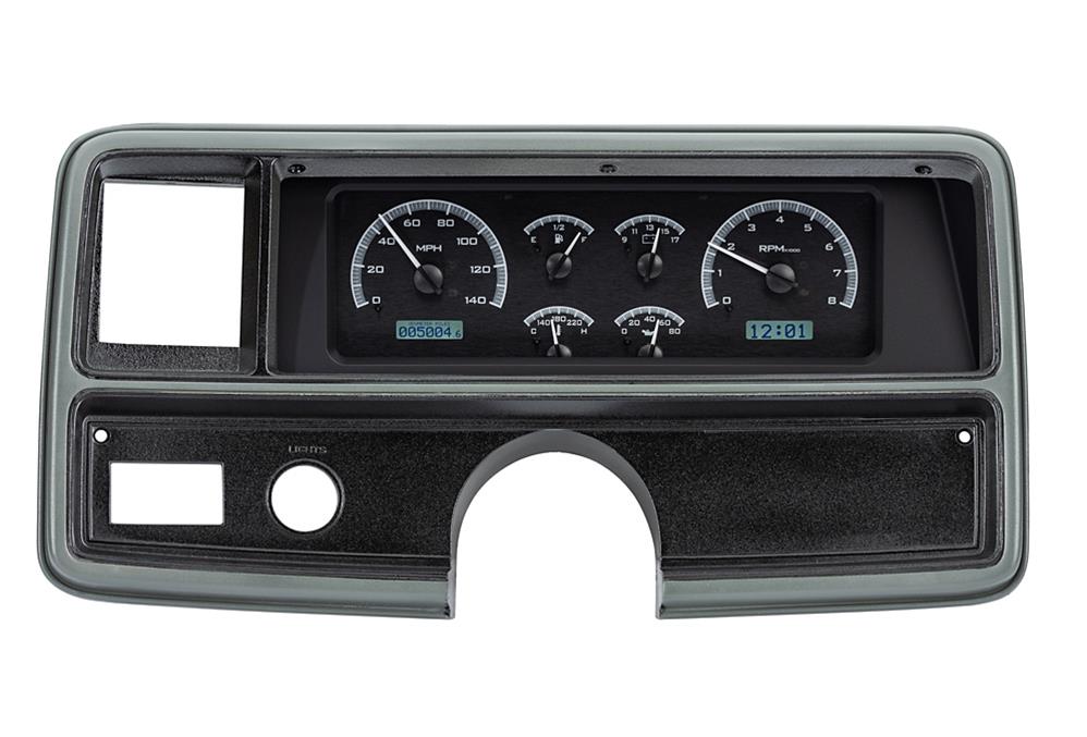 Dakota Digital VHX Series Direct-Fit Analog Gauge Systems MHX-78C-MAL-K-W