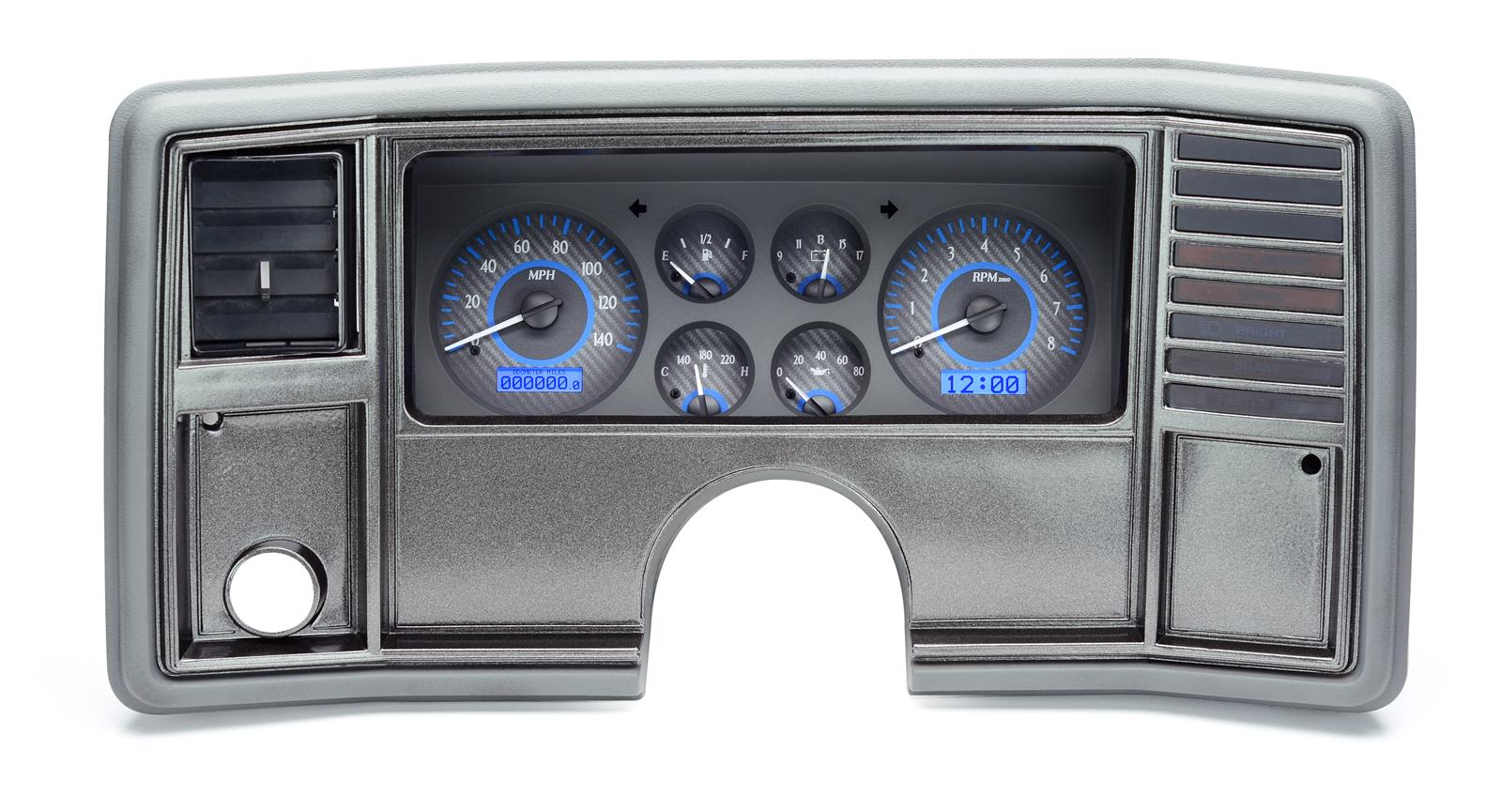 Dakota Digital VHX Series Direct-Fit Analog Gauge Systems VHX-78C-MC-C-B