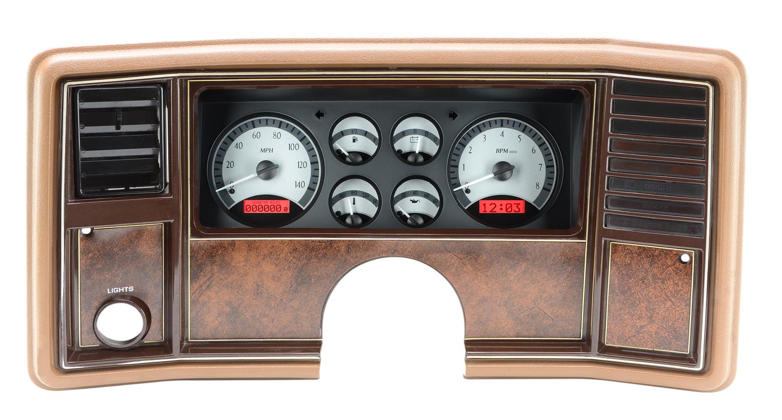 Dakota Digital VHX Series Direct-Fit Analog Gauge Systems VHX-78C-MC-S-R