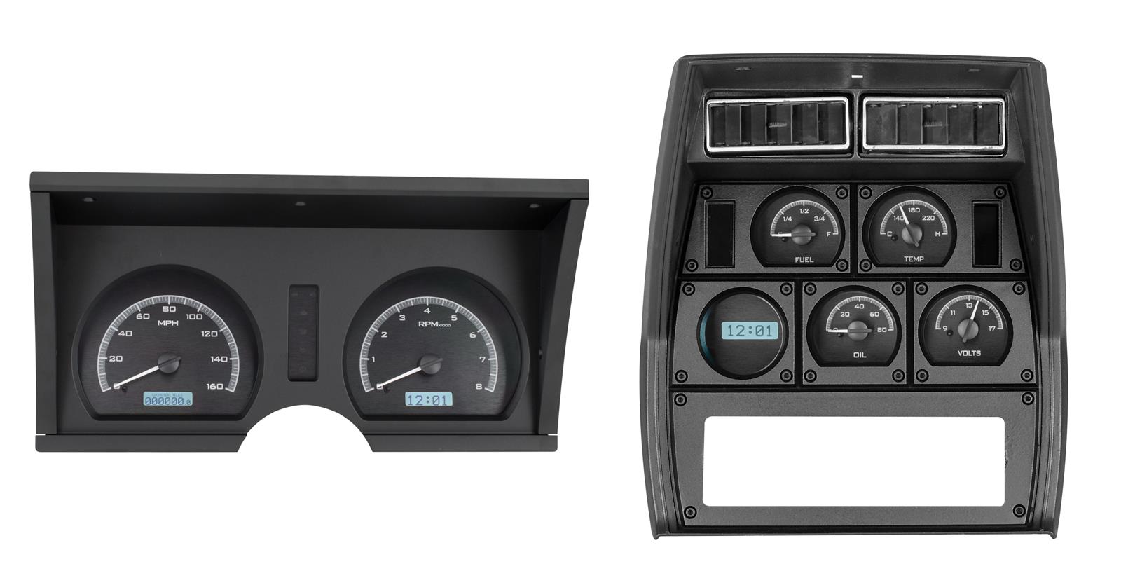 Dakota Digital VHX Series Direct-Fit Analog Gauge Systems VHX-78C-VET-K-R