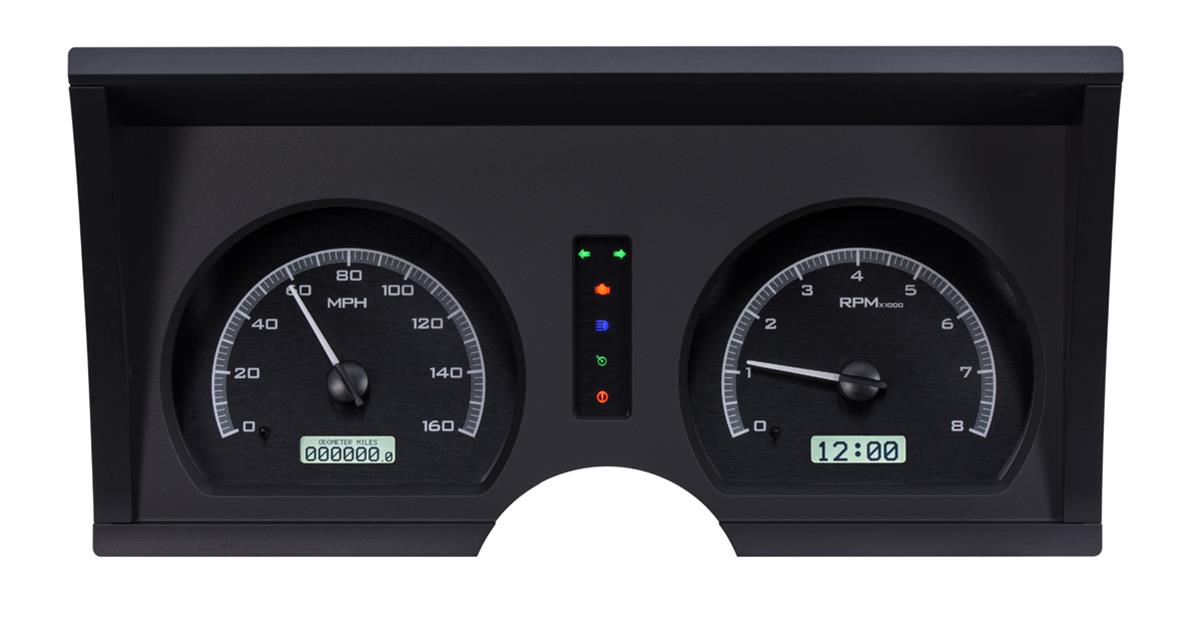 Dakota Digital VHX Series Direct-Fit Analog Gauge Systems VHX-78C-VTA-K-W