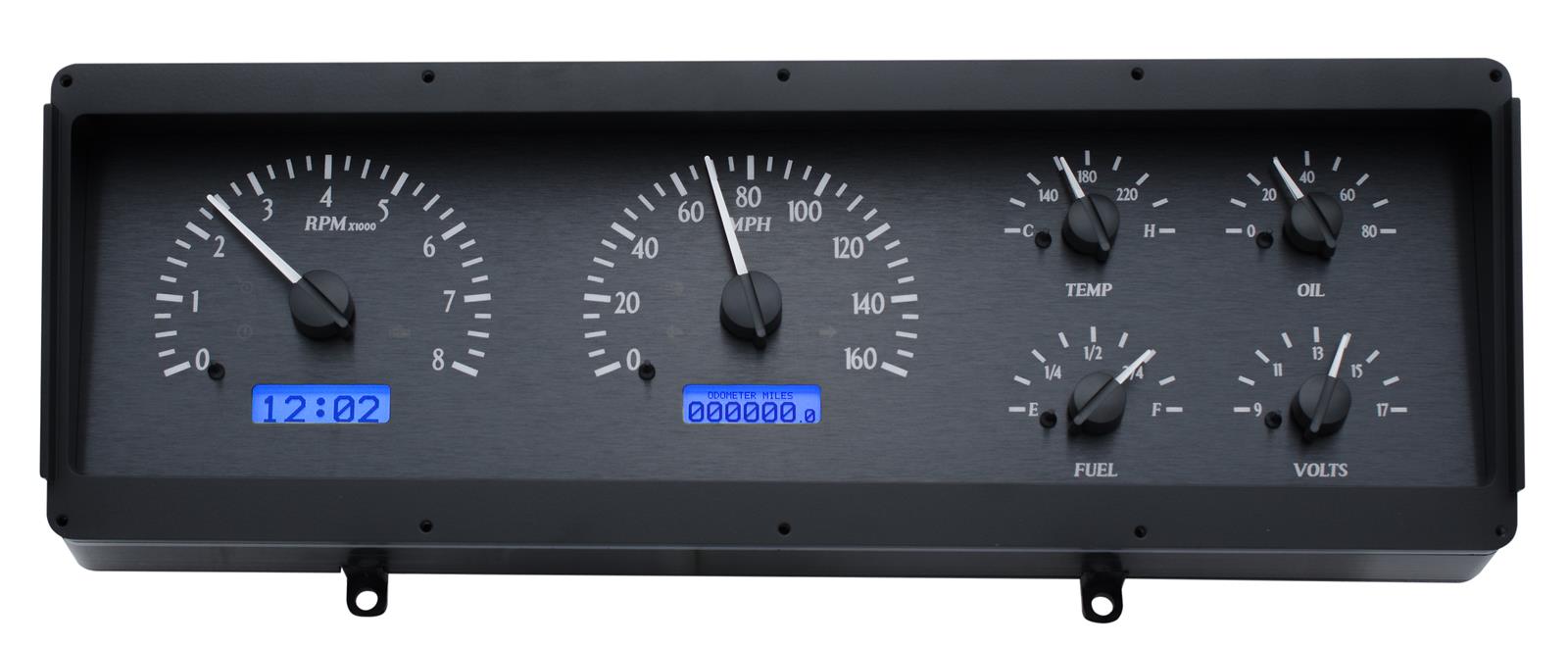 Dakota Digital VHX Series Direct-Fit Analog Gauge Systems VHX-78O-CUT-K-B