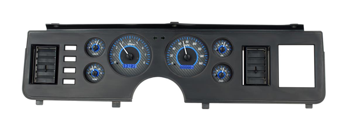 Dakota Digital VHX Series Direct-Fit Analog Gauge Systems VHX-79F-MUS-C-B