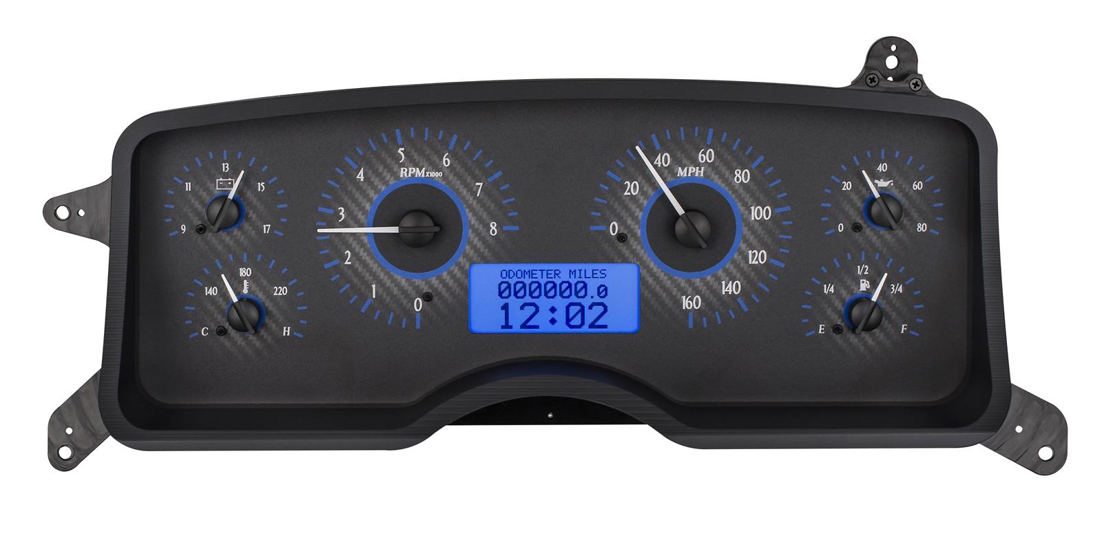 Dakota Digital VHX Series Direct-Fit Analog Gauge Systems VHX-87F-MUS-C-B