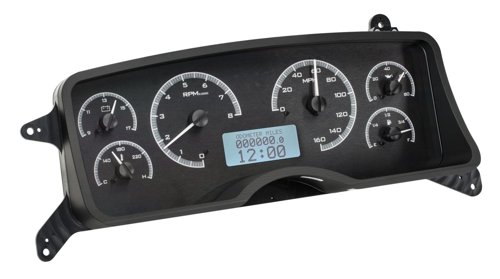 Dakota Digital VHX Series Direct-Fit Analog Gauge Systems VHX-87F-MUS-K-W