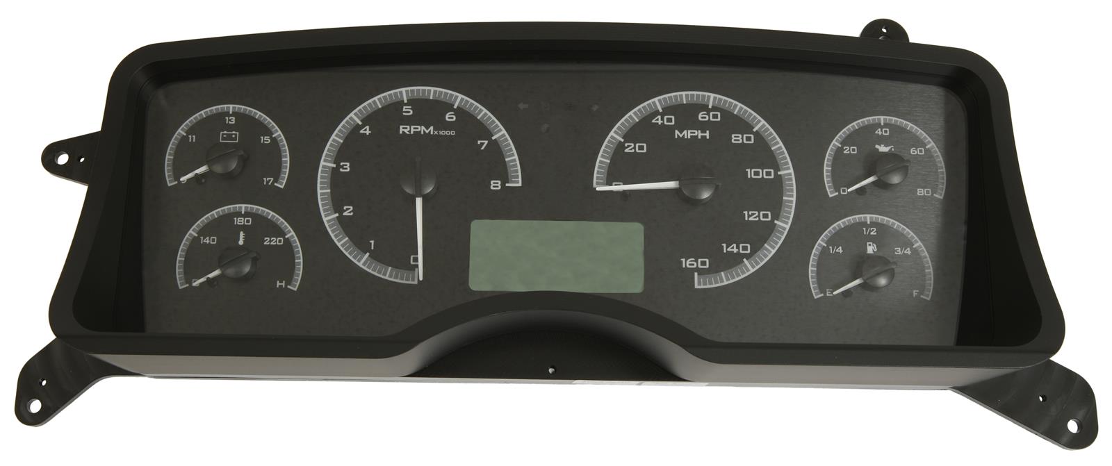 Dakota Digital VHX Series Direct-Fit Analog Gauge Systems VHX-87F-MUS-K-W