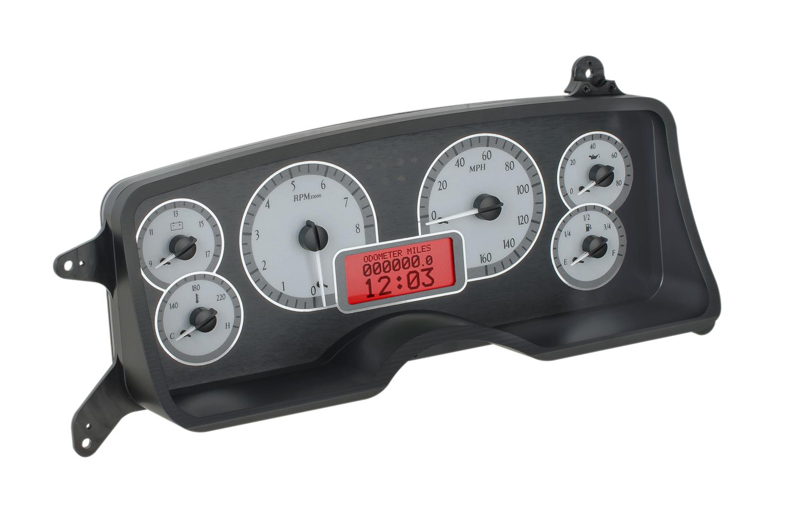 Dakota Digital VHX Series Direct-Fit Analog Gauge Systems VHX-87F-MUS-S-R