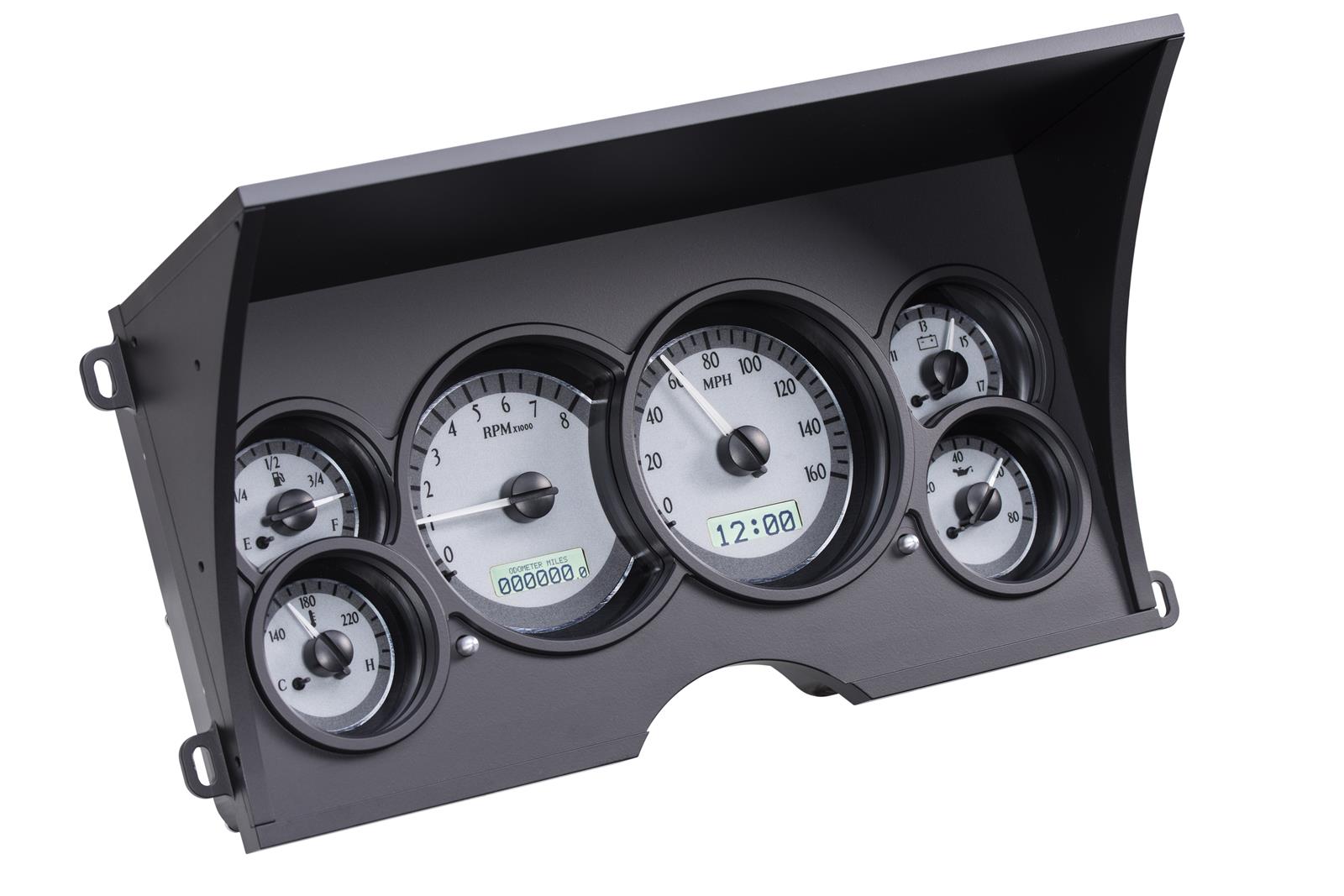 Dakota Digital VHX Series Direct-Fit Analog Gauge Systems VHX-88C-PU-S-W