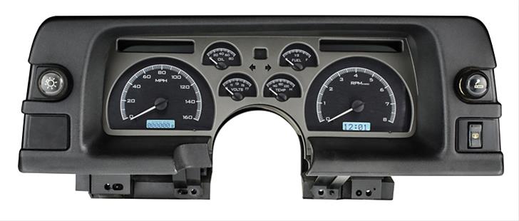 Dakota Digital VHX Series Direct-Fit Analog Gauge Systems VHX-90C-CAM-K-R