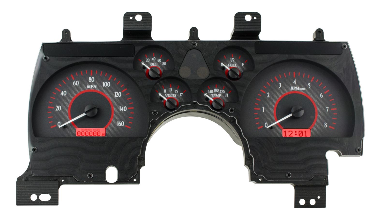 Dakota Digital VHX Series Direct-Fit Analog Gauge Systems VHX-90C-CAM-C-R