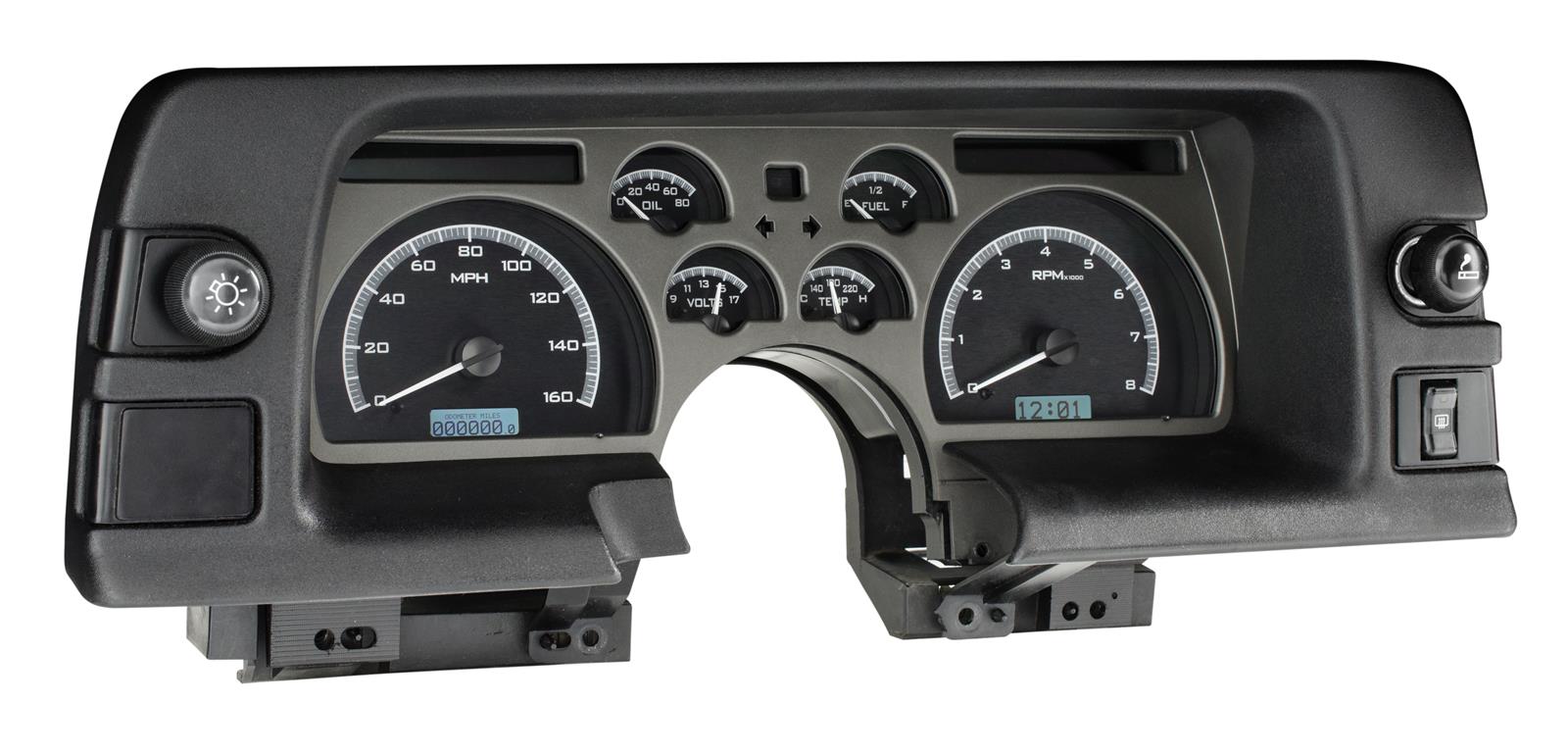 Dakota Digital VHX Series Direct-Fit Analog Gauge Systems VHX-90C-CAM-K-W
