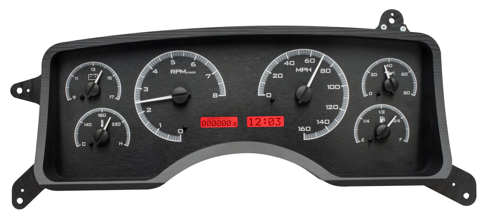 Dakota Digital VHX Series Direct-Fit Analog Gauge Systems VHX-90F-MUS-K-R