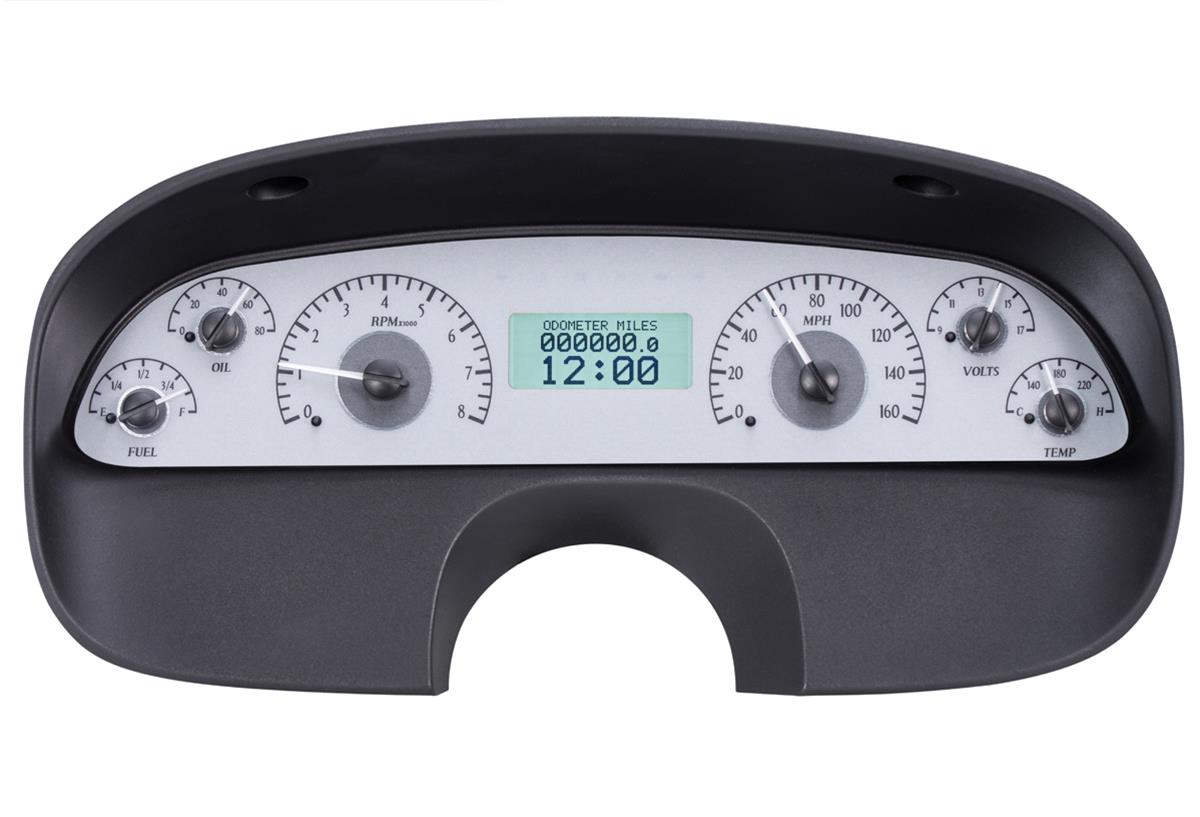 Dakota Digital VHX Series Direct-Fit Analog Gauge Systems VHX-94C-CAP-S-W