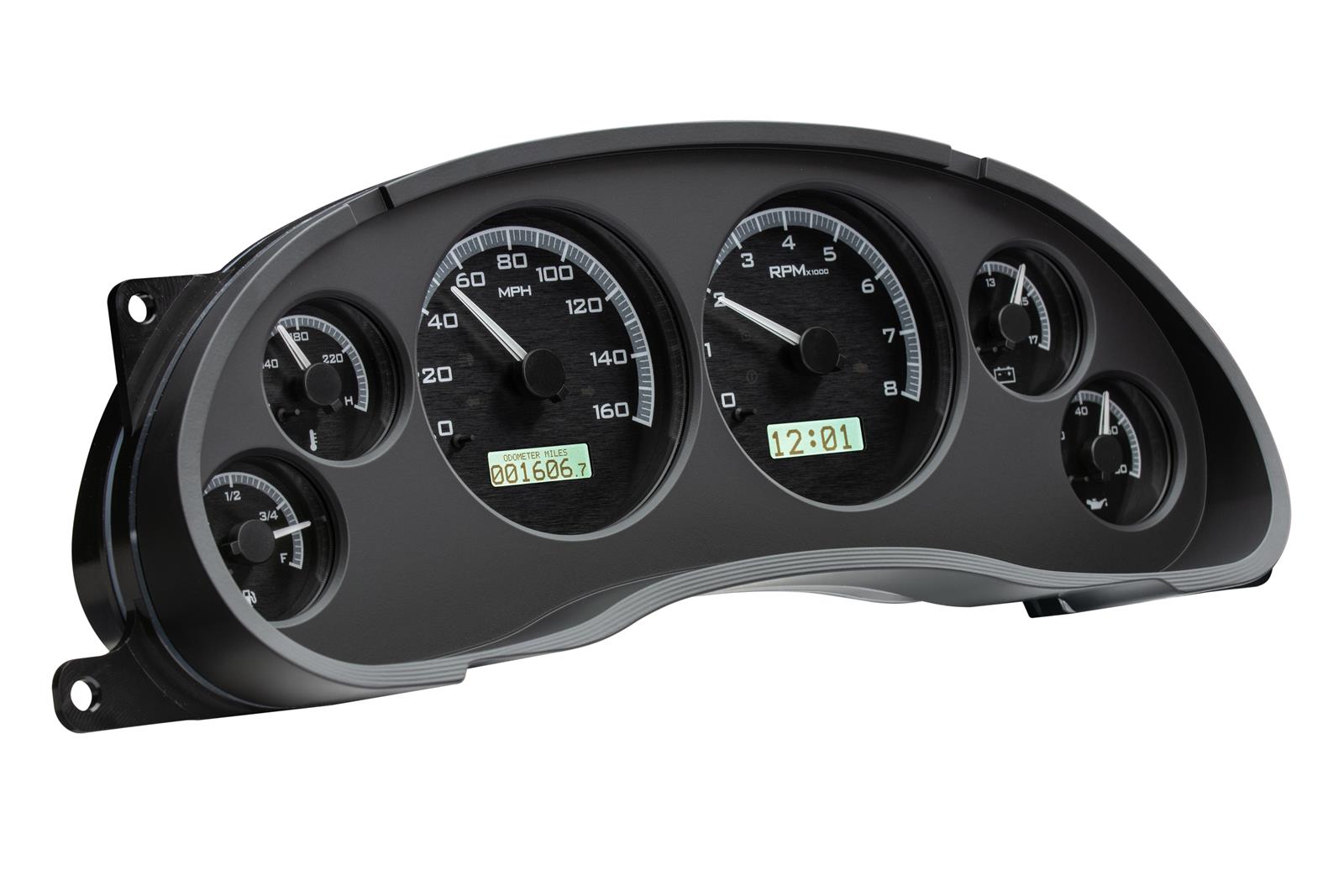 Dakota Digital VHX Series Direct-Fit Analog Gauge Systems VHX-94F-MUS-K-W