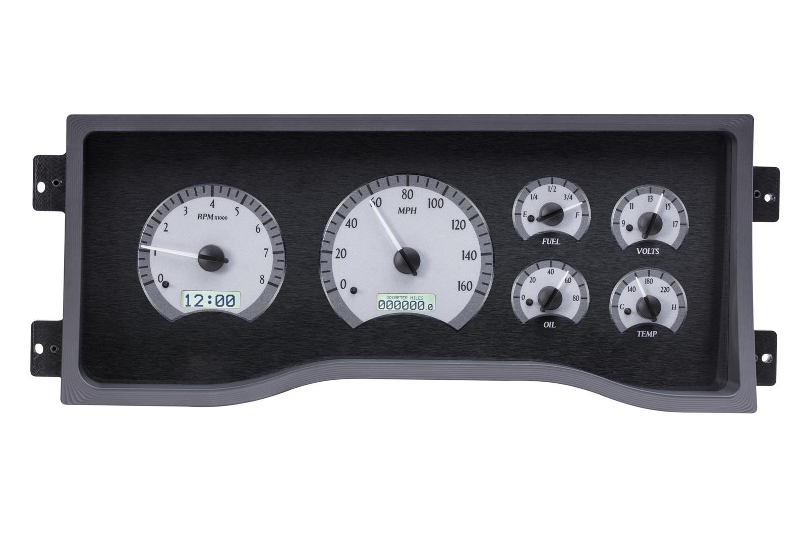 Dakota Digital VHX Series Direct-Fit Analog Gauge Systems VHX-95C-PU-S-W