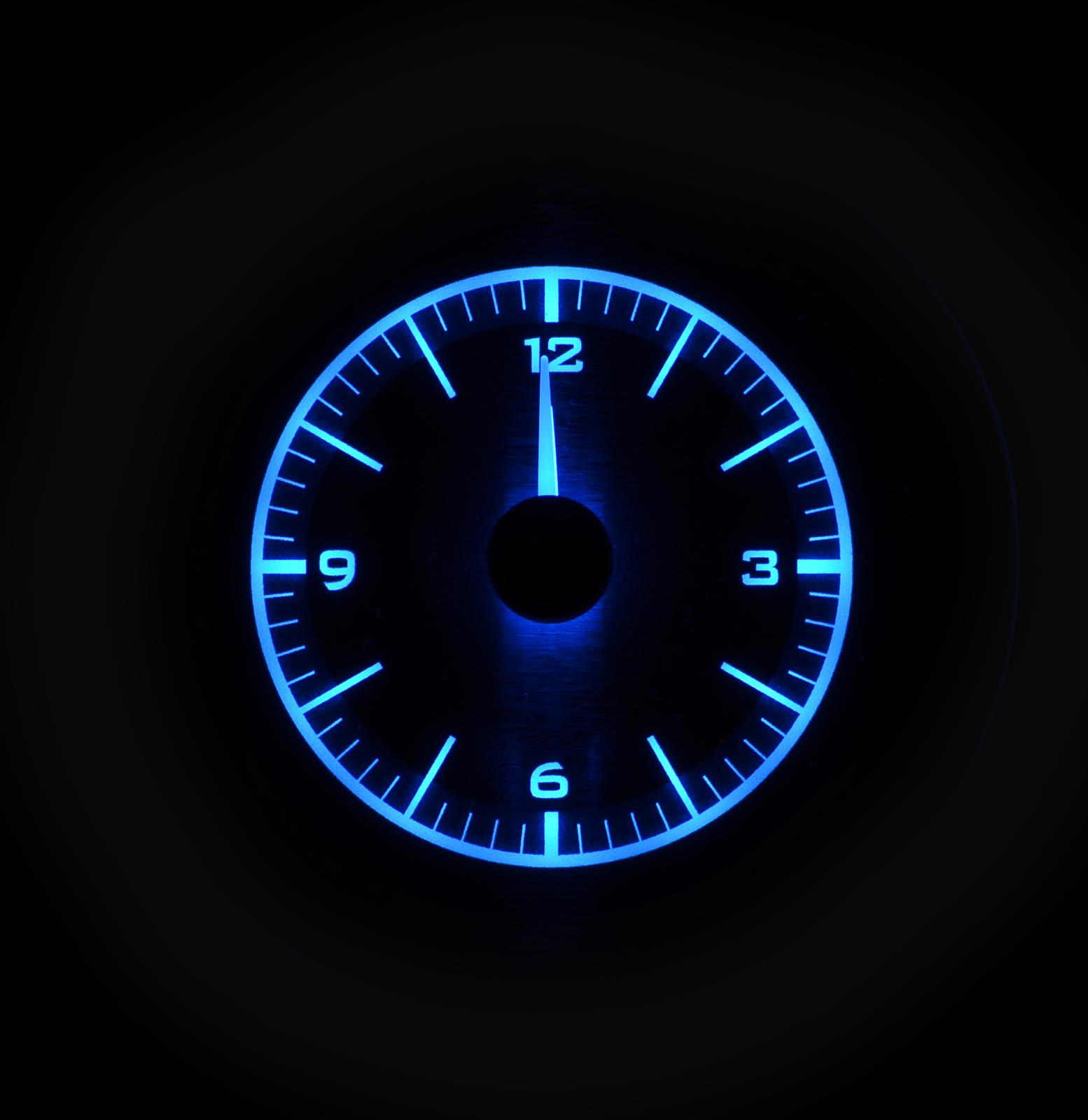 Dakota Digital VHX Series Analog Clocks VLC-55C-K-B