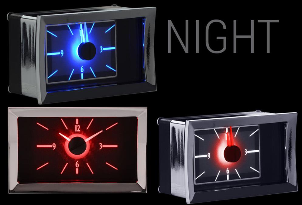 Dakota Digital VHX Series Analog Clocks VLC-57C-S-B