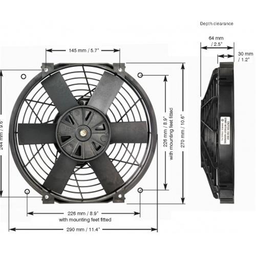 Davies Craig Thermatic Electric Fans DC-0146