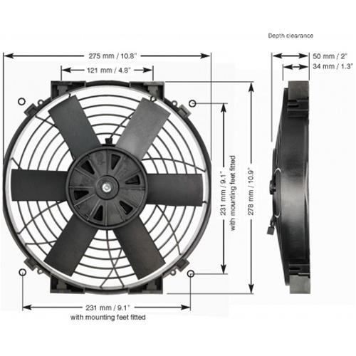 Davies Craig Thermatic Electric Fans DC-0148