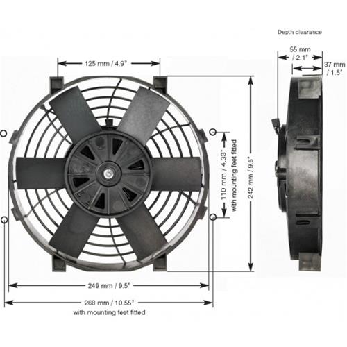 Davies Craig Thermatic Electric Fans DC-0160