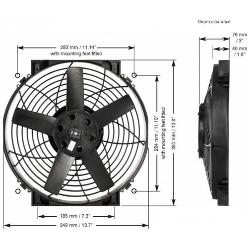 Davies Craig Thermatic Electric Fans DC-0165