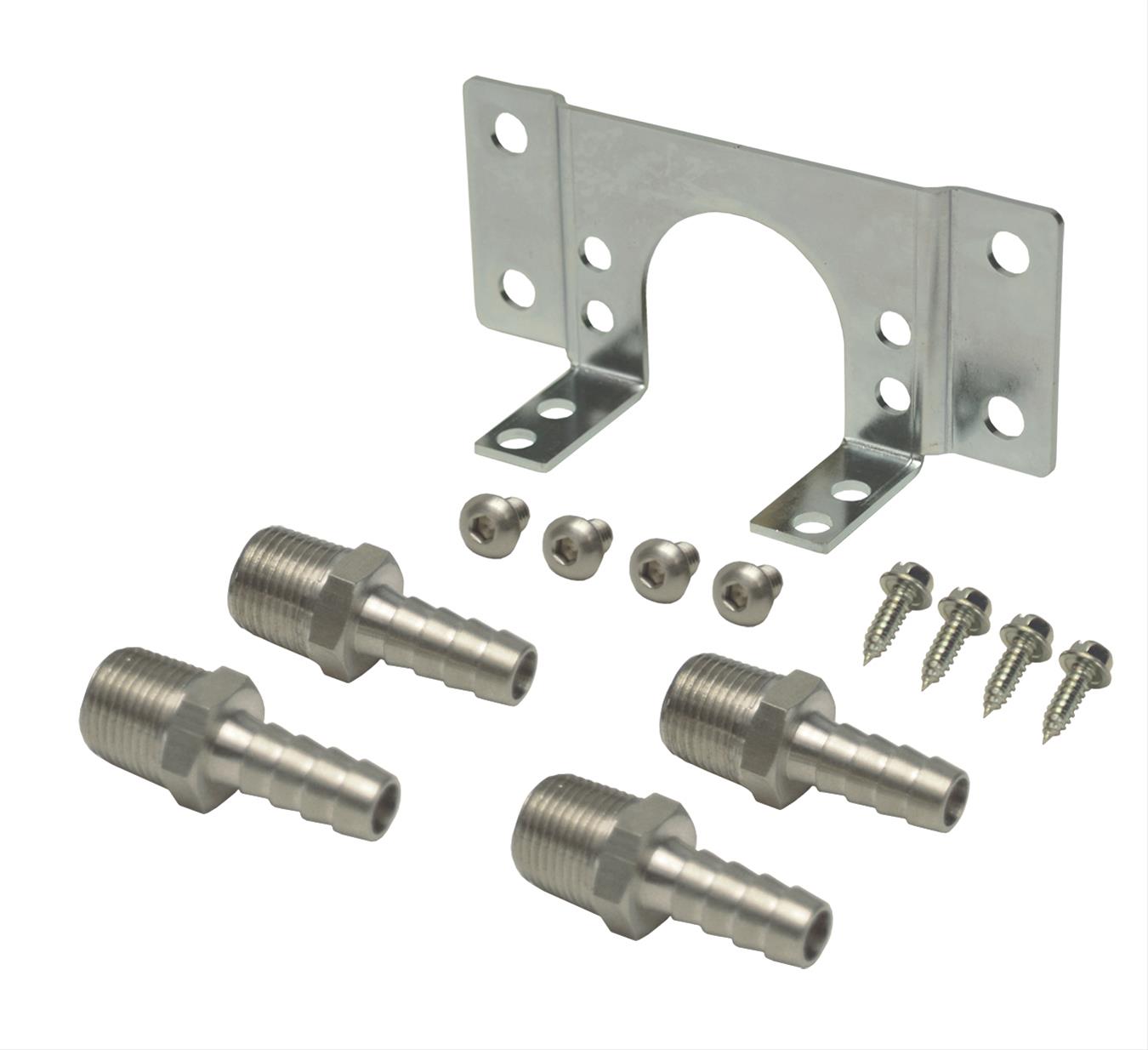 Derale Cooling Products Remote Oil Thermostat Mounting Kits 13026