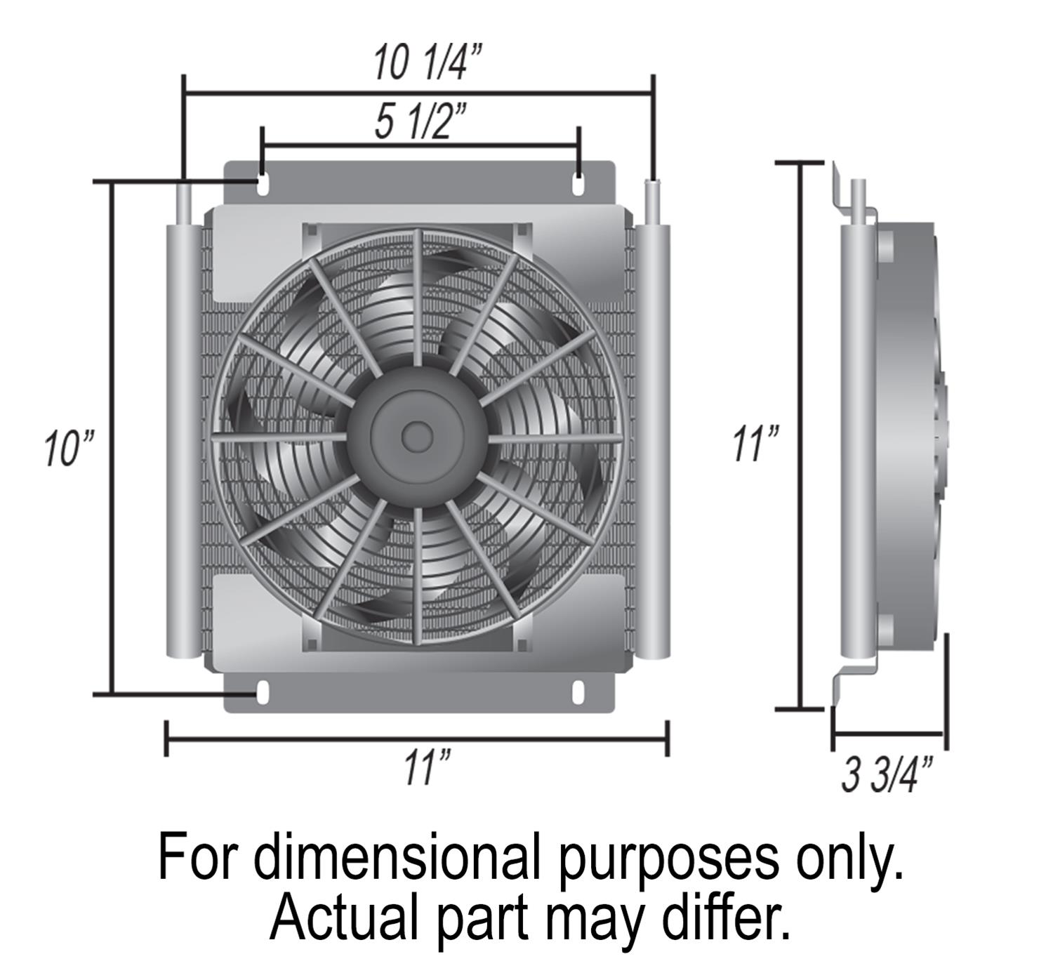 Derale Cooling Products Fluid Coolers 13735