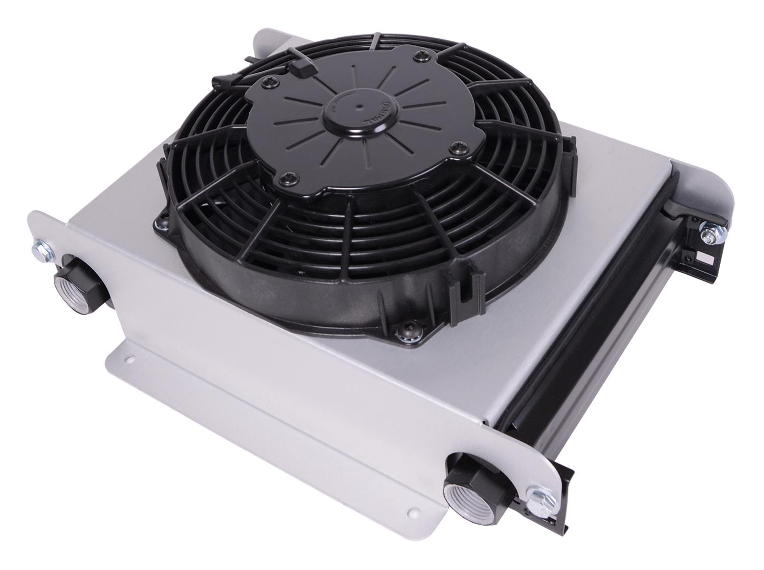 Derale Hyper-Cool Remote Fluid Coolers with Fan Kits 13764