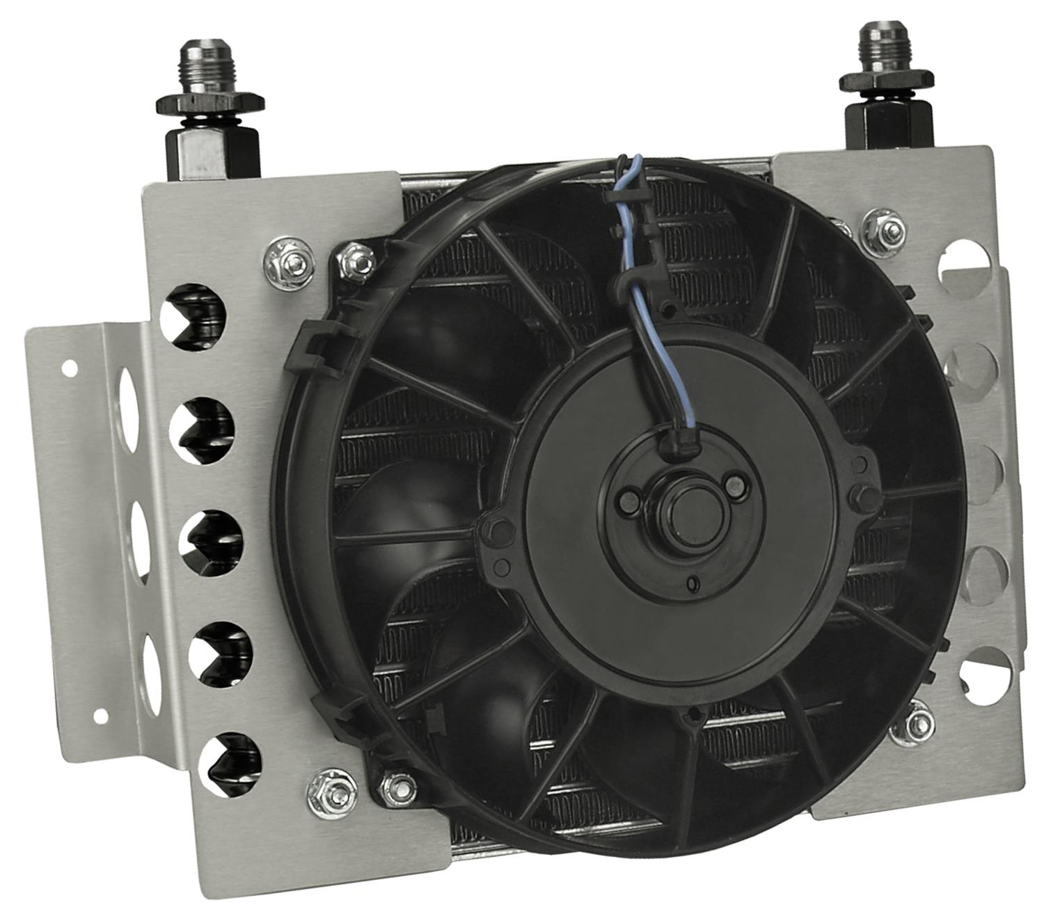 Derale Atomic-Cool Remote Fan-Mounted Oil Coolers 13950