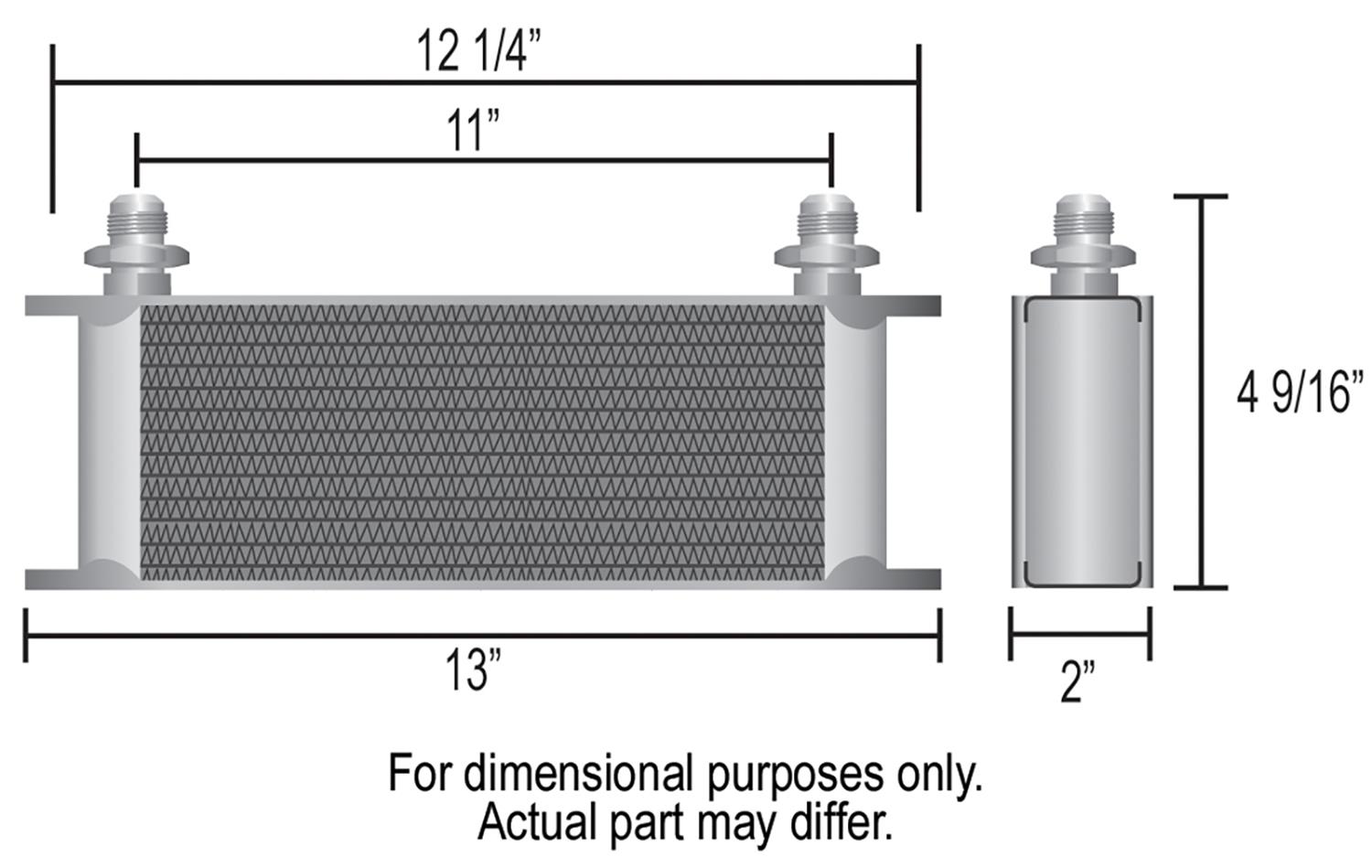 Derale Stacked Plate Fluid Coolers 15602