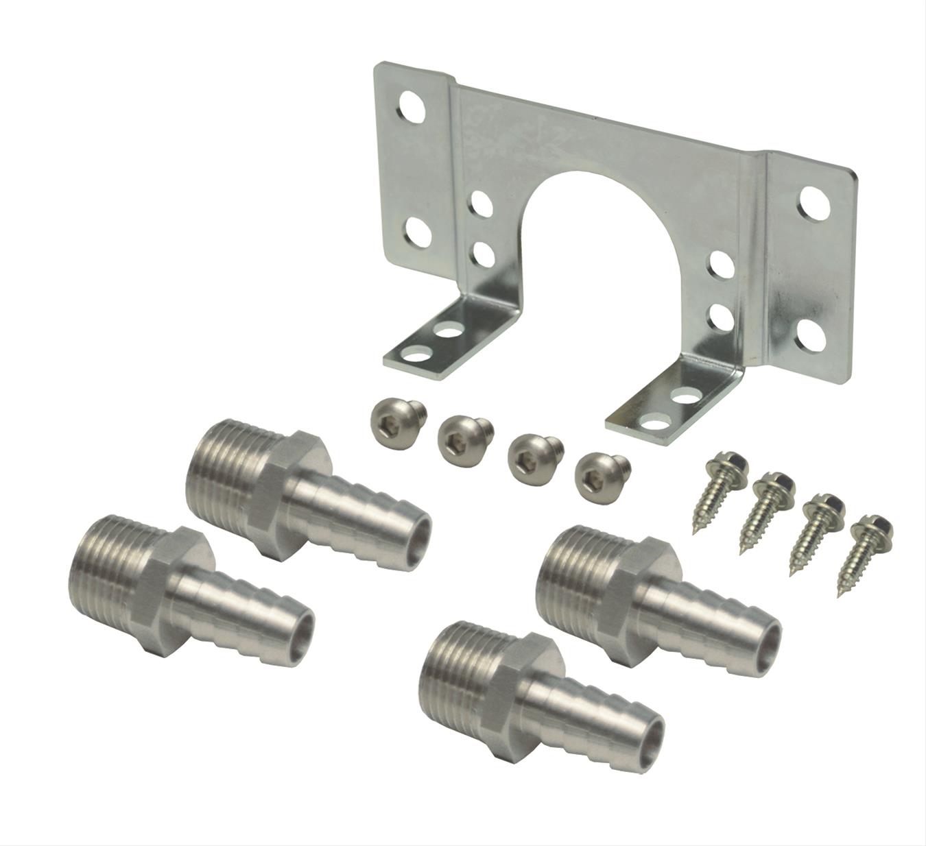 Derale Cooling Products Remote Oil Thermostat Mounting Kits 15726