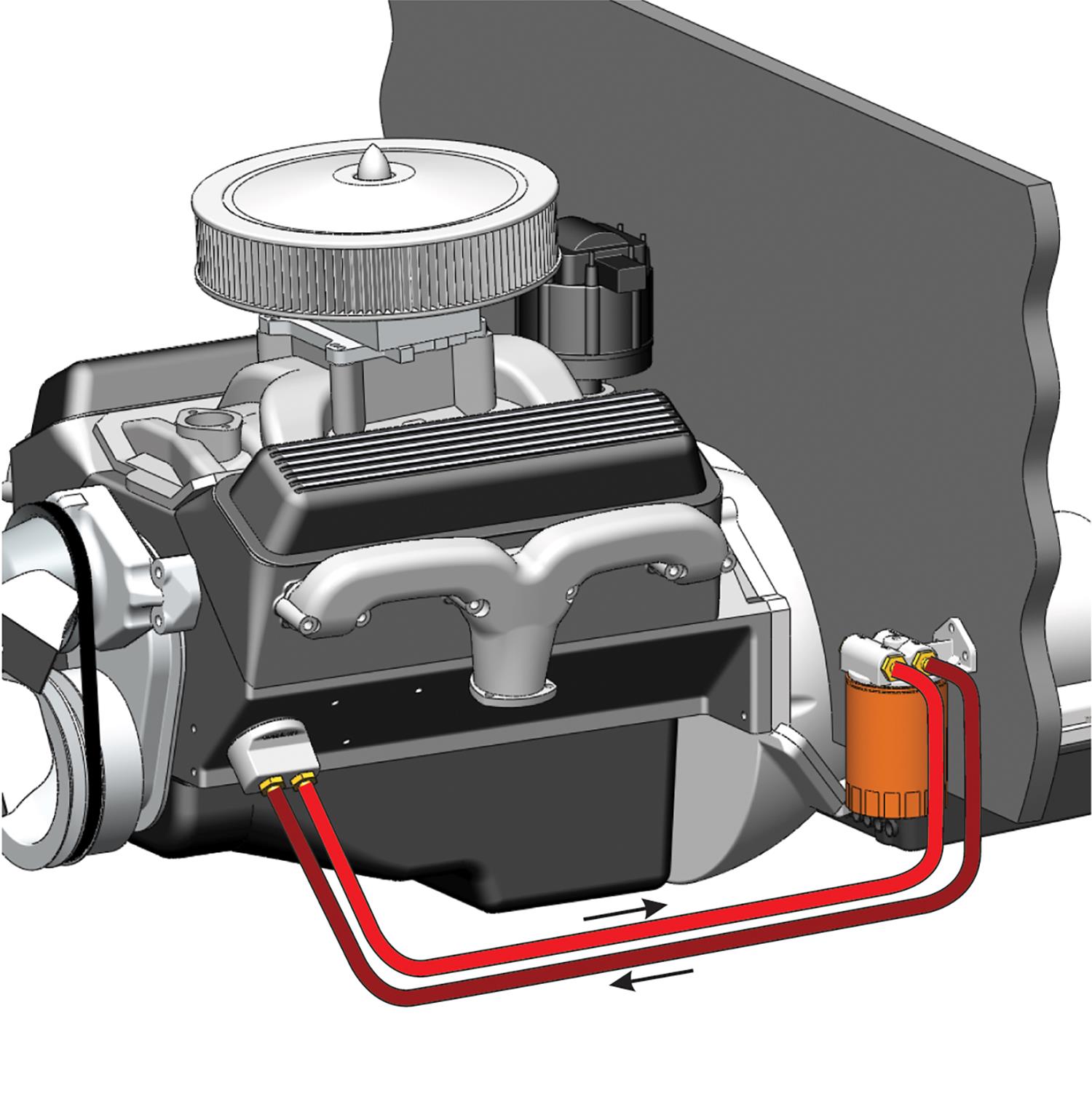 Derale Engine Oil Filter Relocation Kits 15780