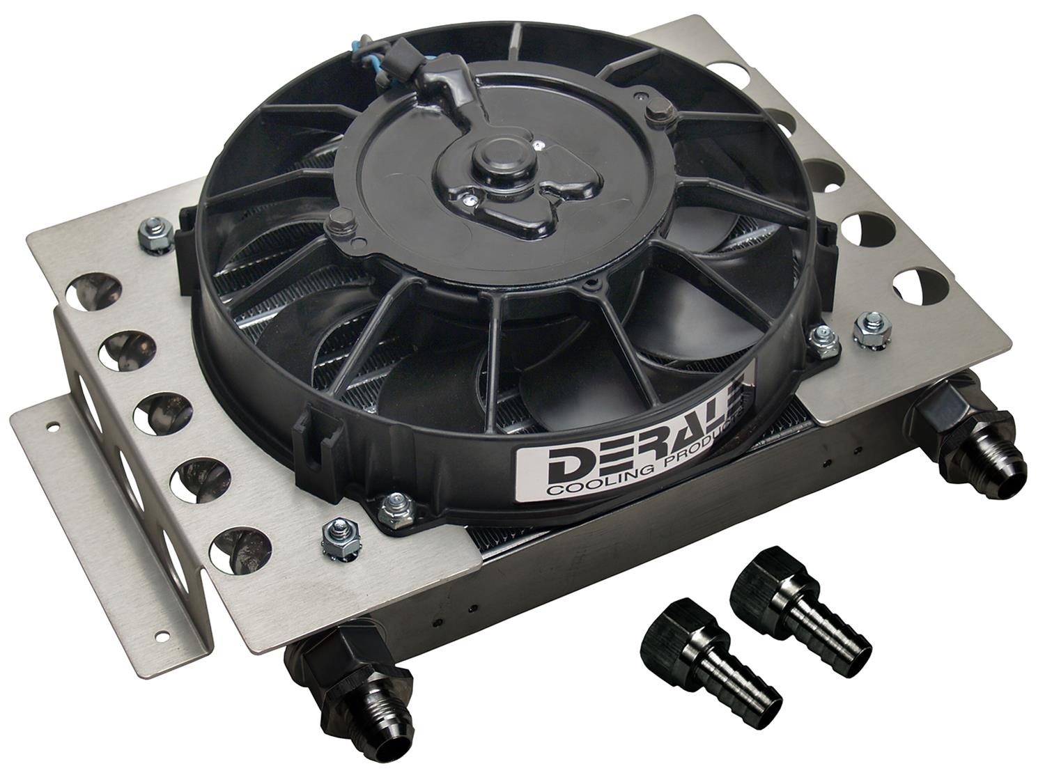 Derale Atomic-Cool Remote Fan-Mounted Oil Coolers 15850
