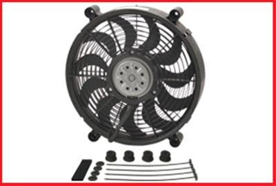 Derale High-Output Single RAD Fans 18214