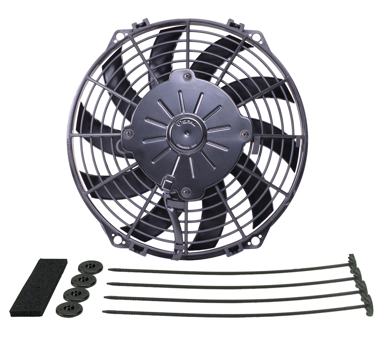 Derale High-Output Curved Blade Fans 16109