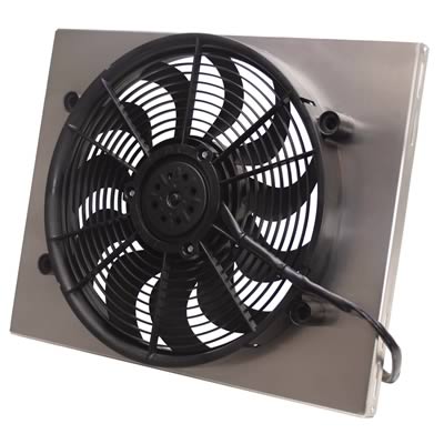 Derale High-Output Single RAD Fan and Shroud Kits 16822