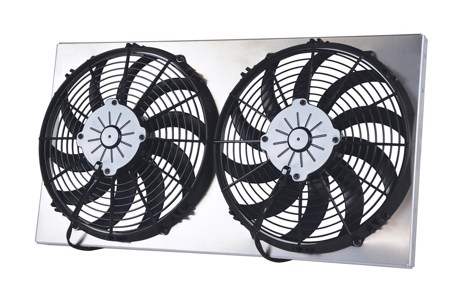 Derale High-Output Dual RAD Fan and Shroud Kits 16850