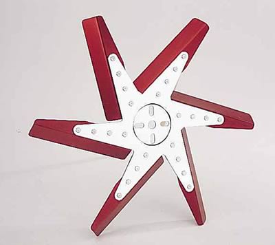 Derale Hi Performance Aluminum Narrow Blade Flex Fans 19417